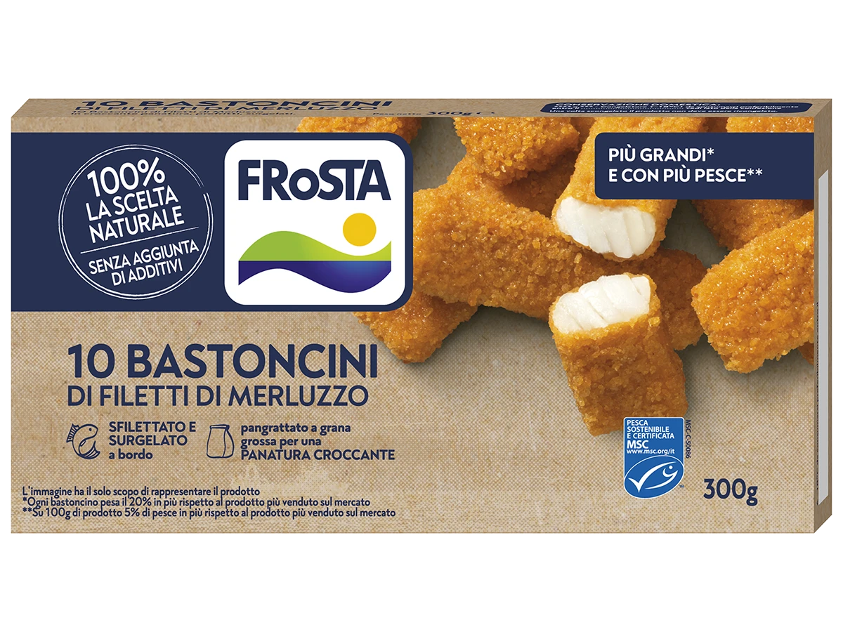 10 pastoncini di merluzzo FRoSTA