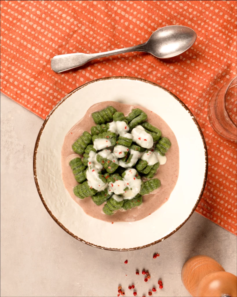 Stella di sfoglia ai funghi