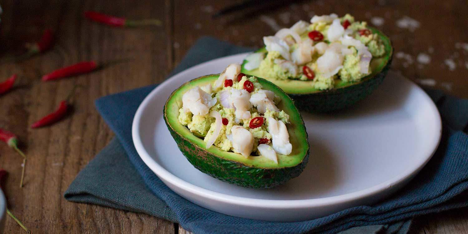 Avocado ripieno di guacamole e merluzzo | FRoSTA