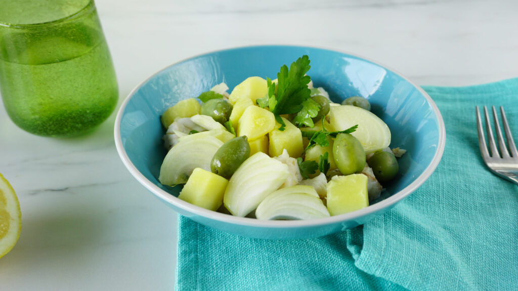 Insalata di merluzzo e patate