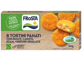 Tortini con patate, verdure, carote ed edamer