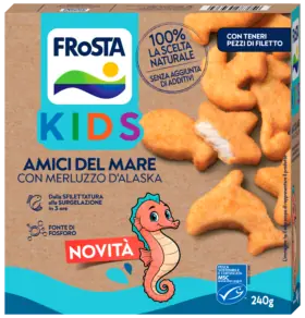Bocconcini amici del mare con merluzzo d'Alaska