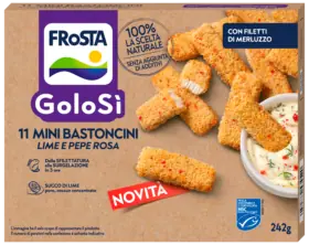 Mini bastoncini lime e pepe rosa